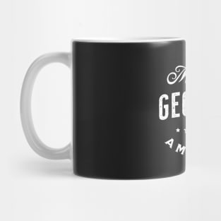 Made In Georgia, USA - Vintage Logo Text Design Mug